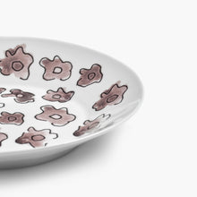Load image into Gallery viewer, Marni Midnight Flowers Deep Plate - Dark Viola