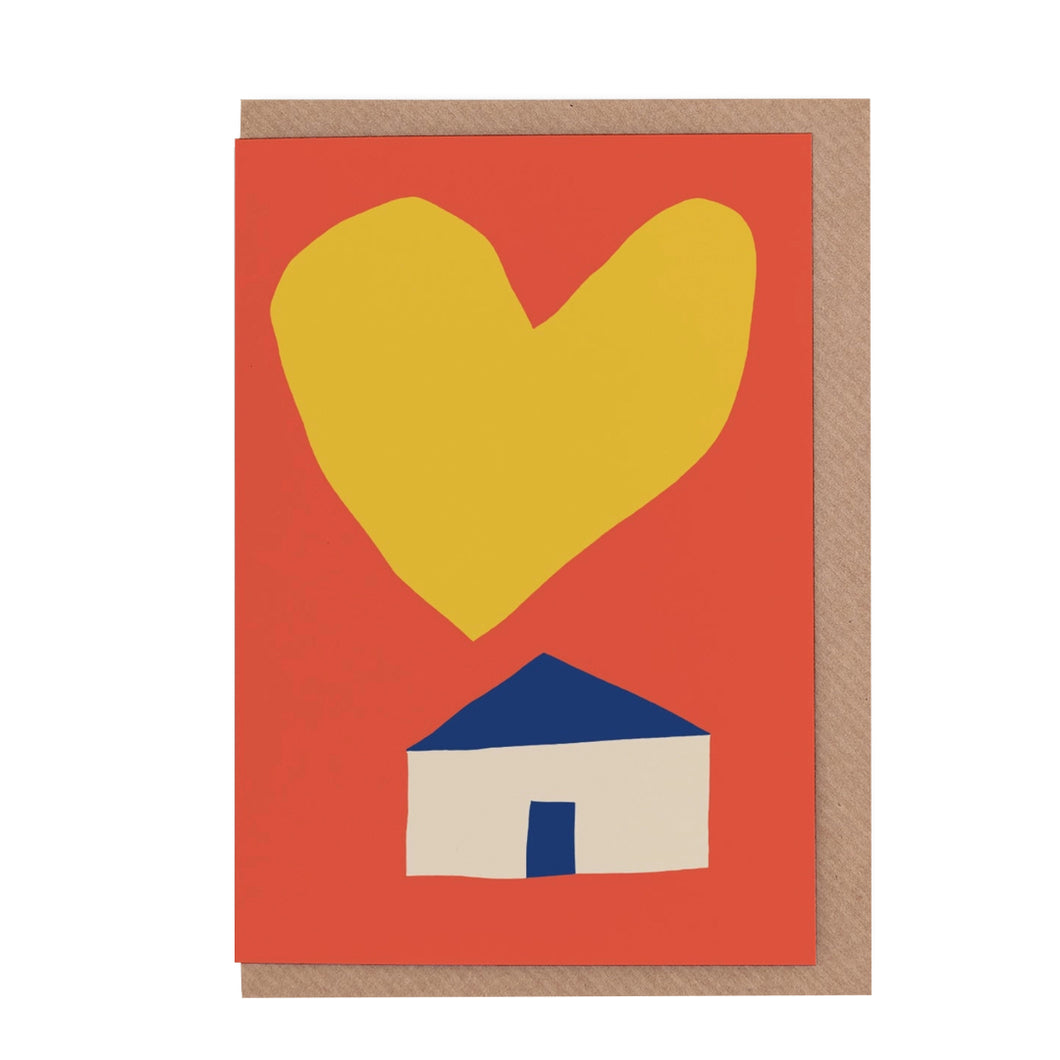 Home Of Love Greetings Card