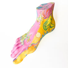 Load image into Gallery viewer, Rafaela De Ascanio Limited Edition Hand Painted Foot Sculpture
