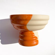 Load image into Gallery viewer, Orange Pedestal Bowl by Florence Mytum - Mad Atelier Exclusive