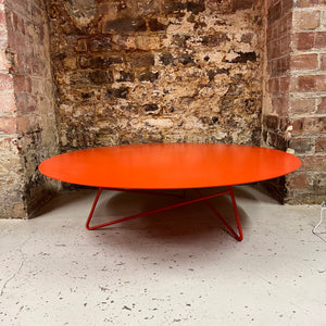 Ermione Metallo Orange Coffee Table - Ex-Display