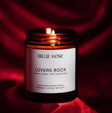 Load image into Gallery viewer, Billie Rose Amber Jar Candle - Lovers Rock