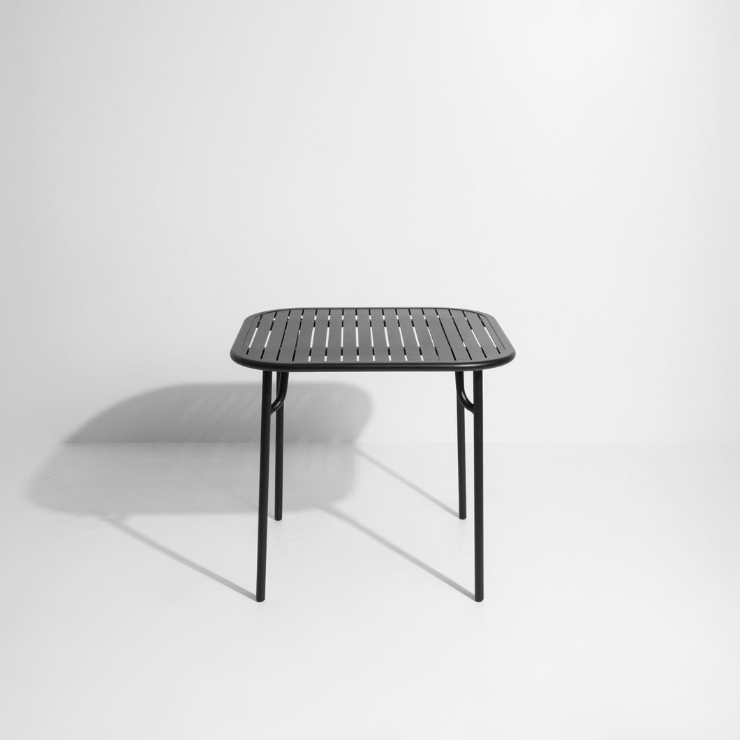Week-end Square Slatted Garden Table