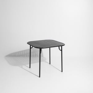 Week-end Square Slatted Garden Table