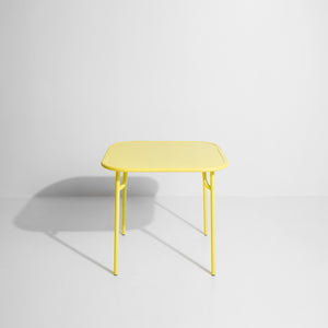 Week-end Square Plain Garden Table