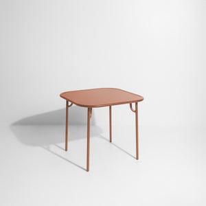 Week-end Square Plain Garden Table