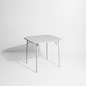 Week-end Square Slatted Garden Table