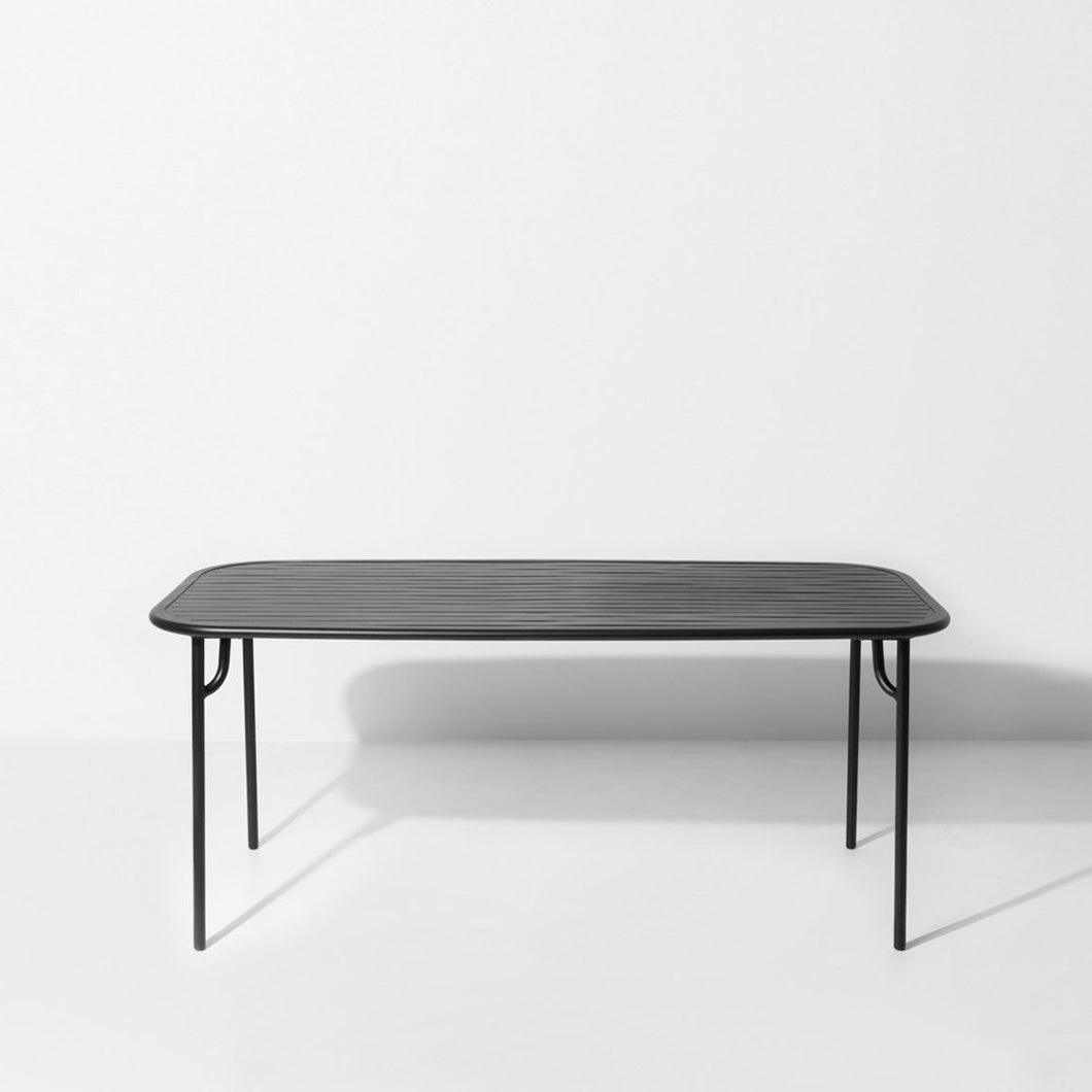 Week-end Rectangular Slatted Garden Table - 2 Sizes