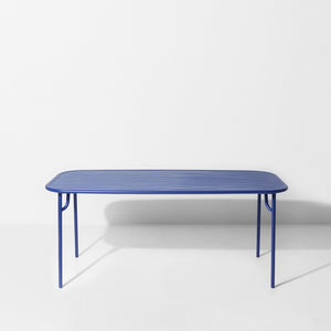Week-end Rectangular Slatted Garden Table - 2 Sizes