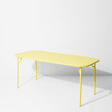 Load image into Gallery viewer, Week-end Rectangular Slatted Garden Table - 2 Sizes