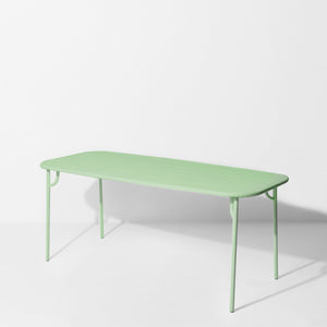 Week-end Rectangular Slatted Garden Table - 2 Sizes