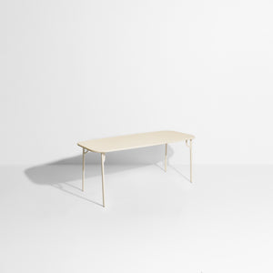 Week-end Rectangular Plain Garden Table - 2 Sizes