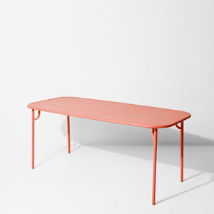 Week-end Rectangular Slatted Garden Table - 2 Sizes