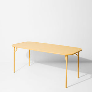 Week-end Rectangular Slatted Garden Table - 2 Sizes