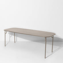Load image into Gallery viewer, Week-end Rectangular Slatted Garden Table - 2 Sizes