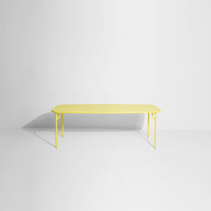 Week-end Rectangular Plain Garden Table - 2 Sizes