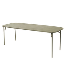 Load image into Gallery viewer, Week-end Rectangular Slatted Garden Table - 2 Sizes