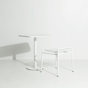 Week-end Garden Square Bistro Table - 2 Heights