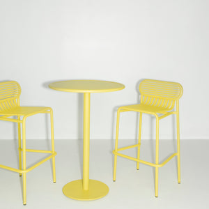 Week-end Garden Round Bistro Table - 2 Heights