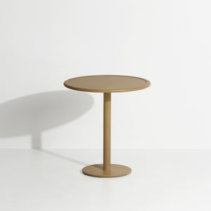 Week-end Garden Round Bistro Table - 2 Heights