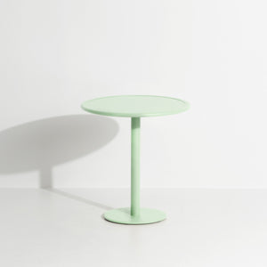 Week-end Garden Round Bistro Table - 2 Heights