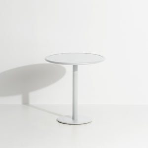 Week-end Garden Round Bistro Table - 2 Heights