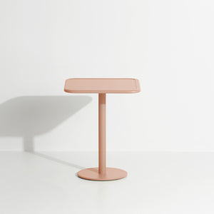Week-end Garden Square Bistro Table - 2 Heights