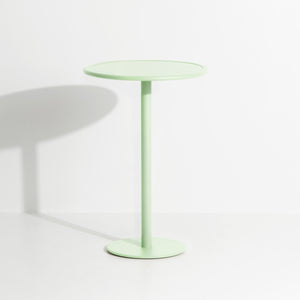 Week-end Garden Round Bistro Table - 2 Heights