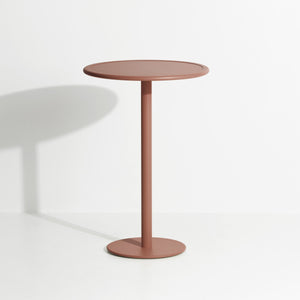 Week-end Garden Round Bistro Table - 2 Heights
