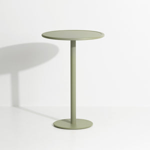 Week-end Garden Round Bistro Table - 2 Heights