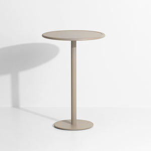 Week-end Garden Round Bistro Table - 2 Heights