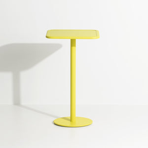 Week-end Garden Square Bistro Table - 2 Heights