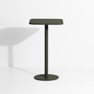 Week-end Garden Square Bistro Table - 2 Heights