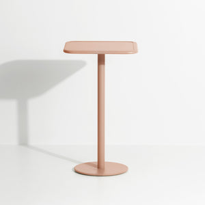 Week-end Garden Square Bistro Table - 2 Heights