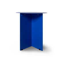 Load image into Gallery viewer, HKliving Metal Round Side Table - Cobalt