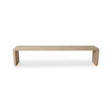 Load image into Gallery viewer, HKliving Slatted Bench Sand 160 cm