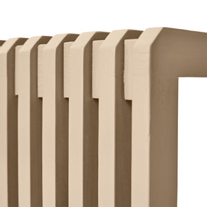 HKliving Slatted Bench Sand 160 cm