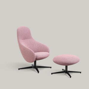 Nebula Lounger Metal Swivel
