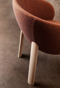 Nebula Seat Wooden Legs
