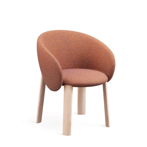 Nebula Seat Wooden Legs