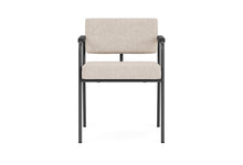 Load image into Gallery viewer, Monday Black Dining Chair With Arms