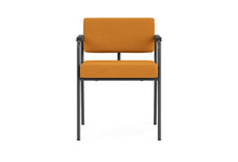 Load image into Gallery viewer, Monday Black Dining Chair With Arms