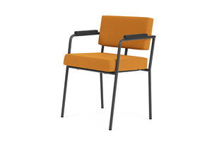 Monday Black Dining Chair With Arms