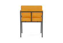 Load image into Gallery viewer, Monday Black Dining Chair With Arms