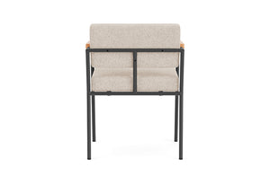 Monday Black Dining Chair With Arms