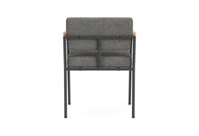 Load image into Gallery viewer, Monday Black Dining Chair With Arms