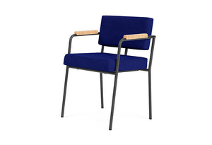 Monday Black Dining Chair With Arms