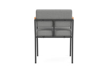Load image into Gallery viewer, Monday Black Dining Chair With Arms