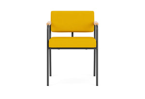Monday Black Dining Chair With Arms