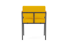 Load image into Gallery viewer, Monday Black Dining Chair With Arms